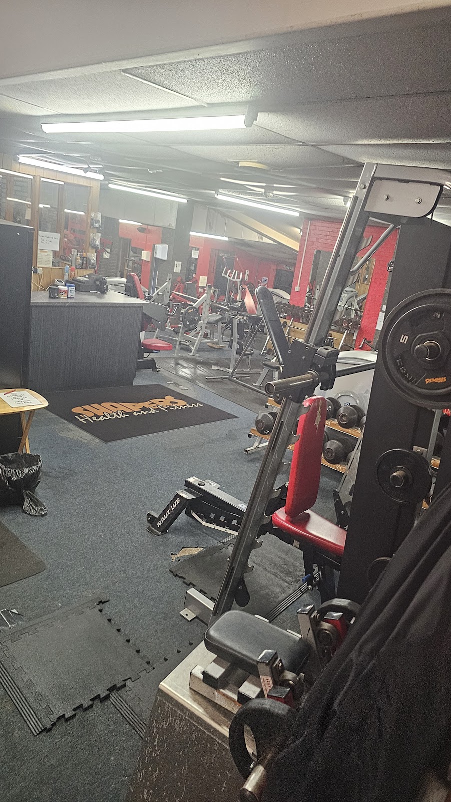 Inside Shapers Gym, Wisbech